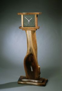 Spoon Walnut Clock