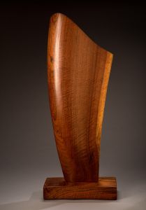 Walnut Sculpture-full view